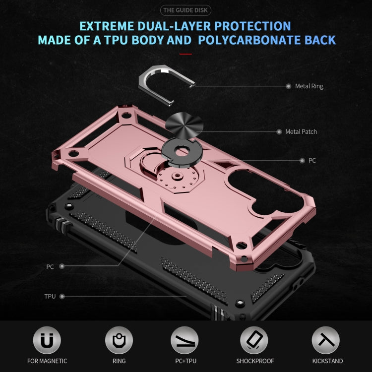 For Samsung Galaxy S24 FE 5G Shockproof TPU + PC Phone Case