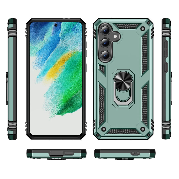 For Samsung Galaxy S24 FE 5G Shockproof TPU + PC Phone Case