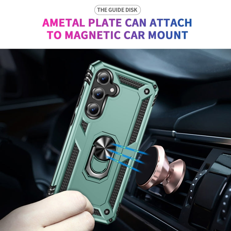 For Samsung Galaxy S24 FE 5G Shockproof TPU + PC Phone Case