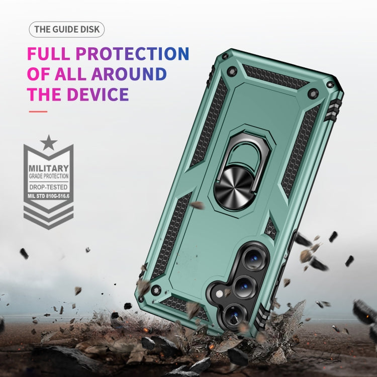 For Samsung Galaxy S24 FE 5G Shockproof TPU + PC Phone Case