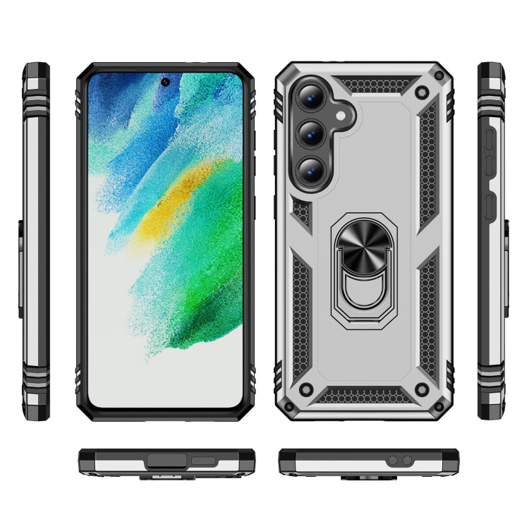 For Samsung Galaxy S24 FE 5G Shockproof TPU + PC Phone Case