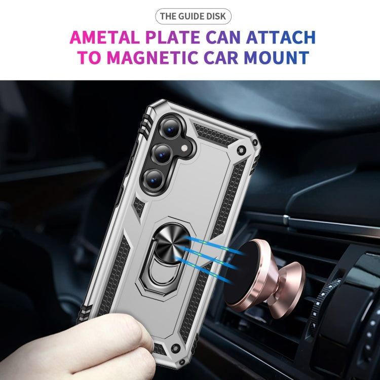For Samsung Galaxy S24 FE 5G Shockproof TPU + PC Phone Case