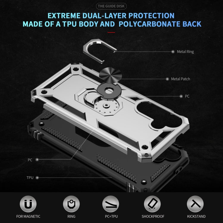 For Samsung Galaxy S24 FE 5G Shockproof TPU + PC Phone Case