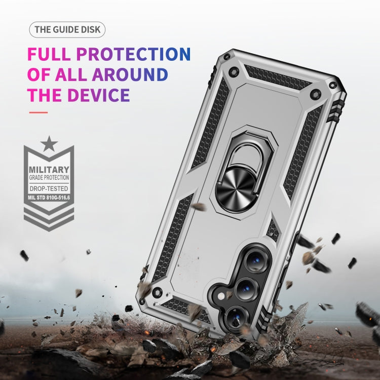 For Samsung Galaxy S24 FE 5G Shockproof TPU + PC Phone Case