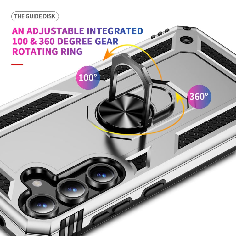 For Samsung Galaxy S24 FE 5G Shockproof TPU + PC Phone Case
