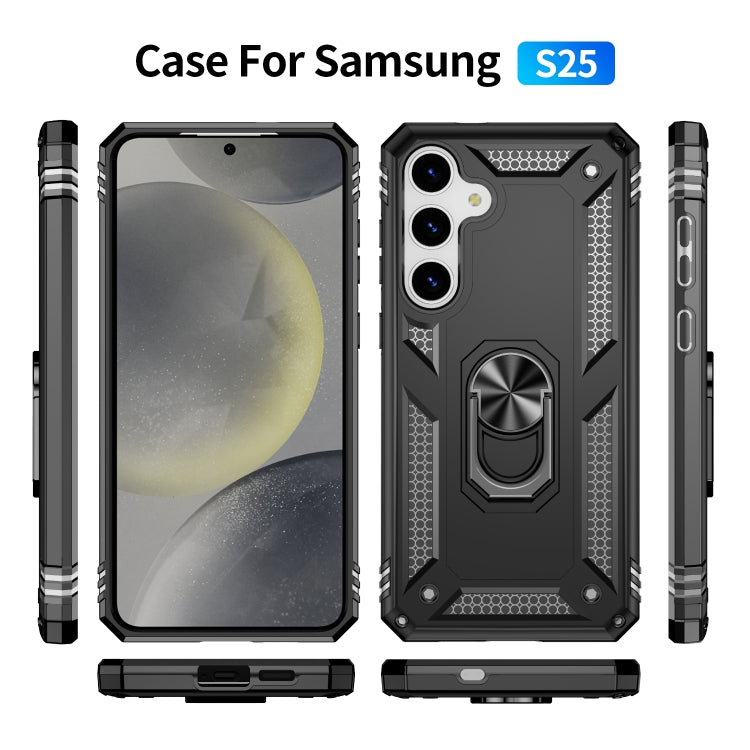 For Samsung Galaxy S25 5G Shockproof TPU + PC Phone Case