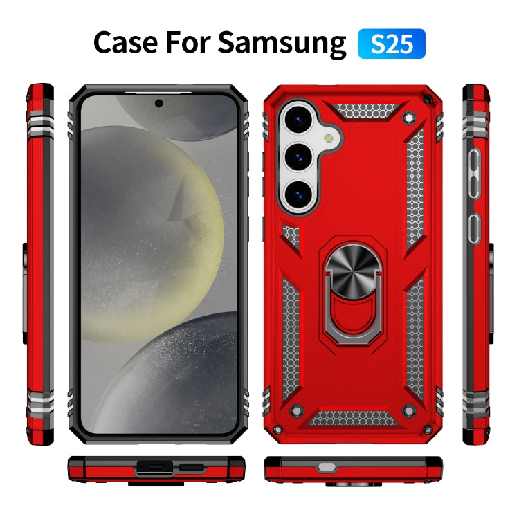 For Samsung Galaxy S25 5G Shockproof TPU + PC Phone Case