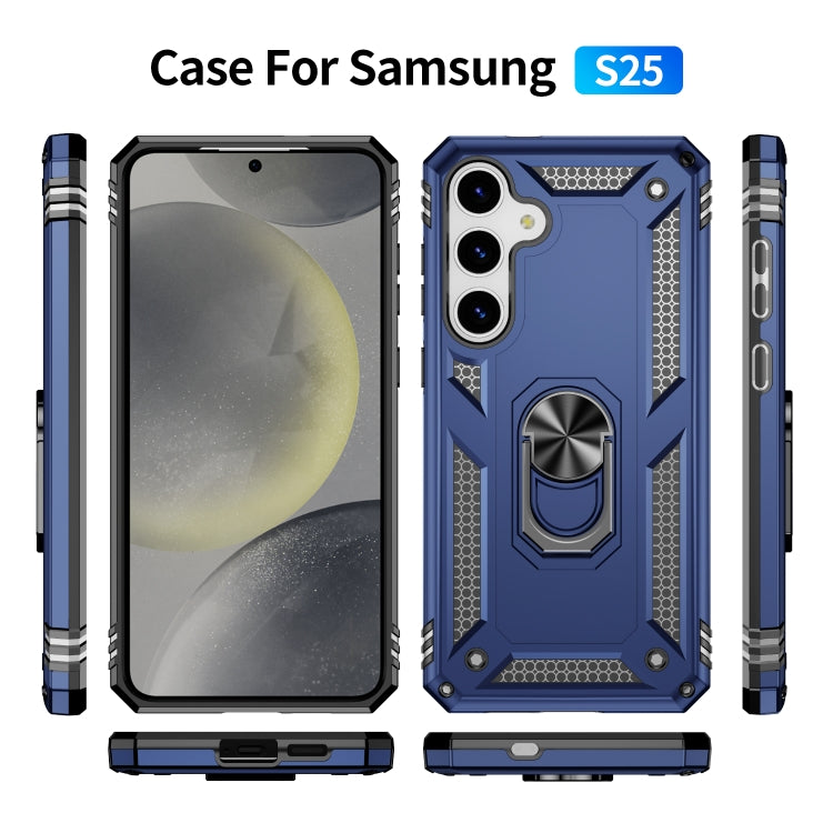 For Samsung Galaxy S25 5G Shockproof TPU + PC Phone Case