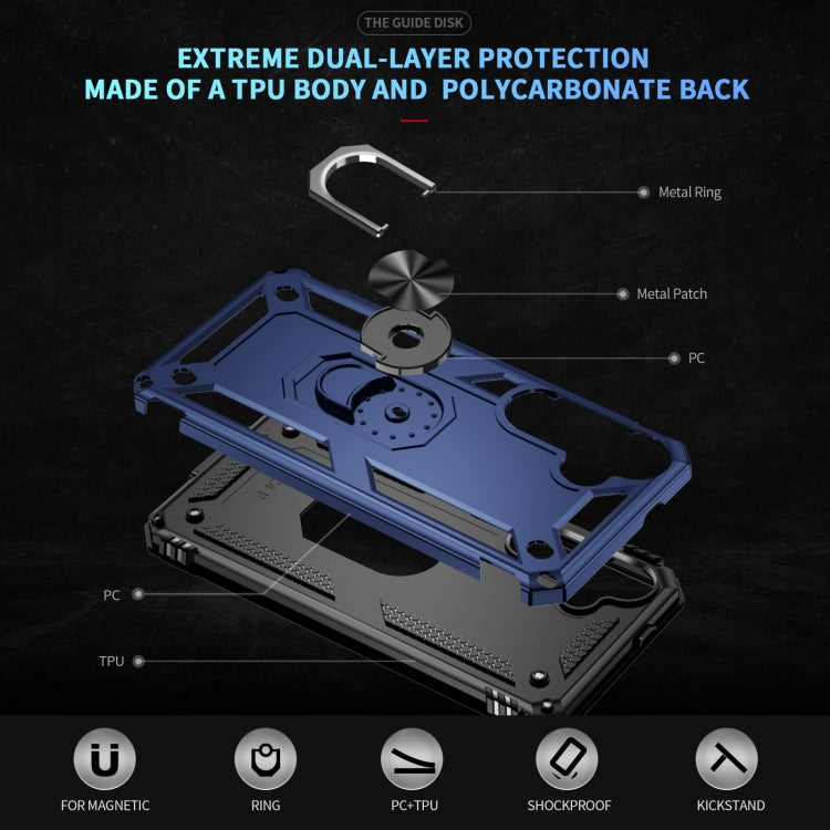For Samsung Galaxy S25 5G Shockproof TPU + PC Phone Case