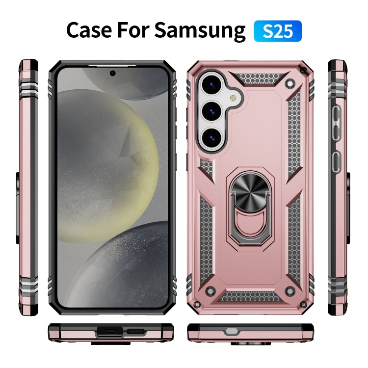 For Samsung Galaxy S25 5G Shockproof TPU + PC Phone Case