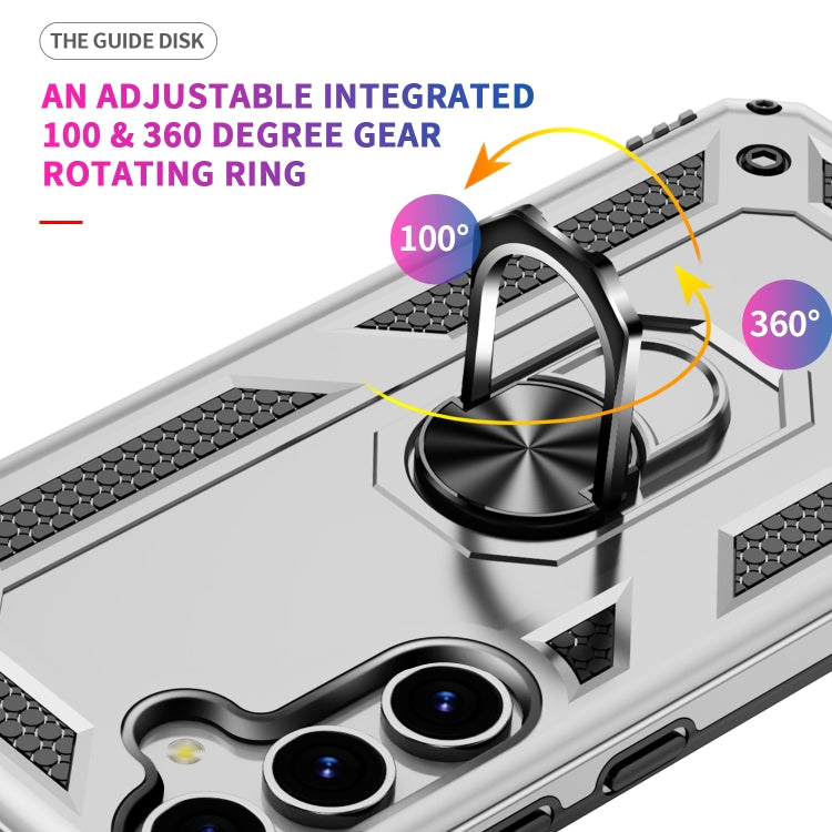 For Samsung Galaxy S25 5G Shockproof TPU + PC Phone Case