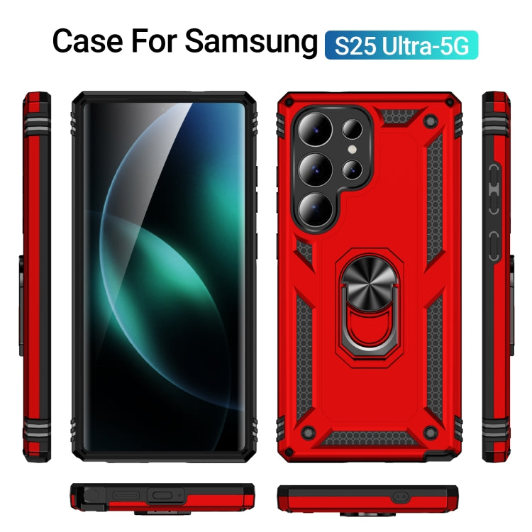 For Samsung Galaxy S25 Ultra 5G Shockproof TPU + PC Phone Case