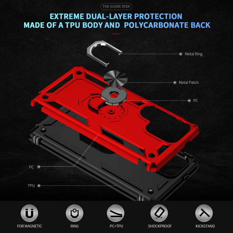 For Samsung Galaxy S25 Ultra 5G Shockproof TPU + PC Phone Case