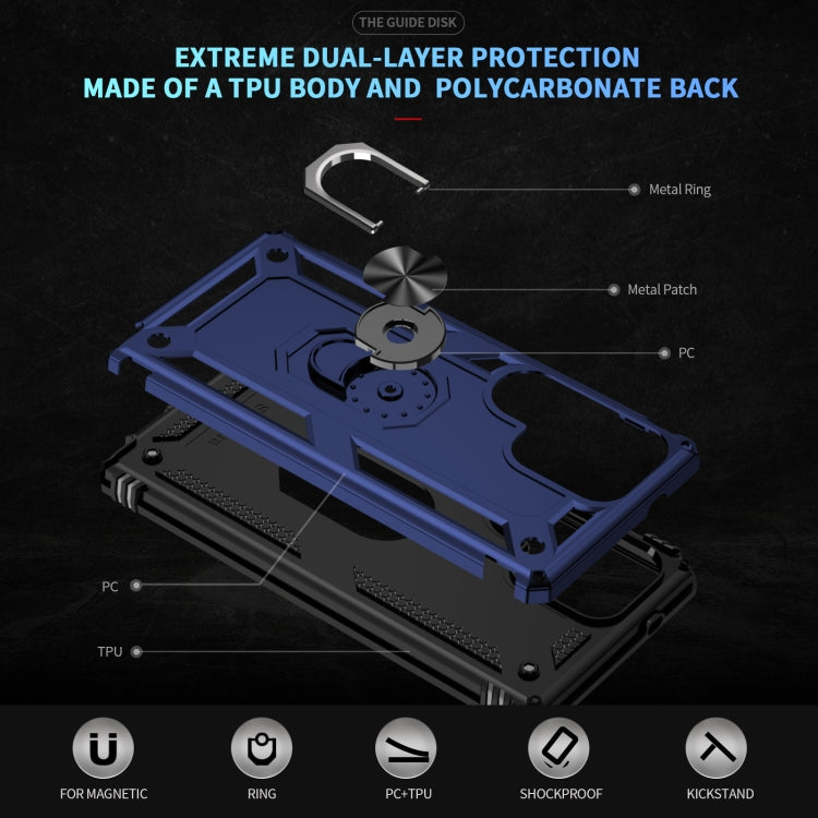 For Samsung Galaxy S25 Ultra 5G Shockproof TPU + PC Phone Case