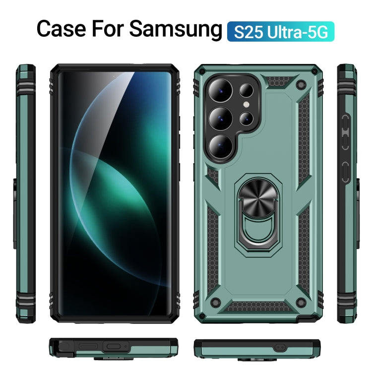 For Samsung Galaxy S25 Ultra 5G Shockproof TPU + PC Phone Case