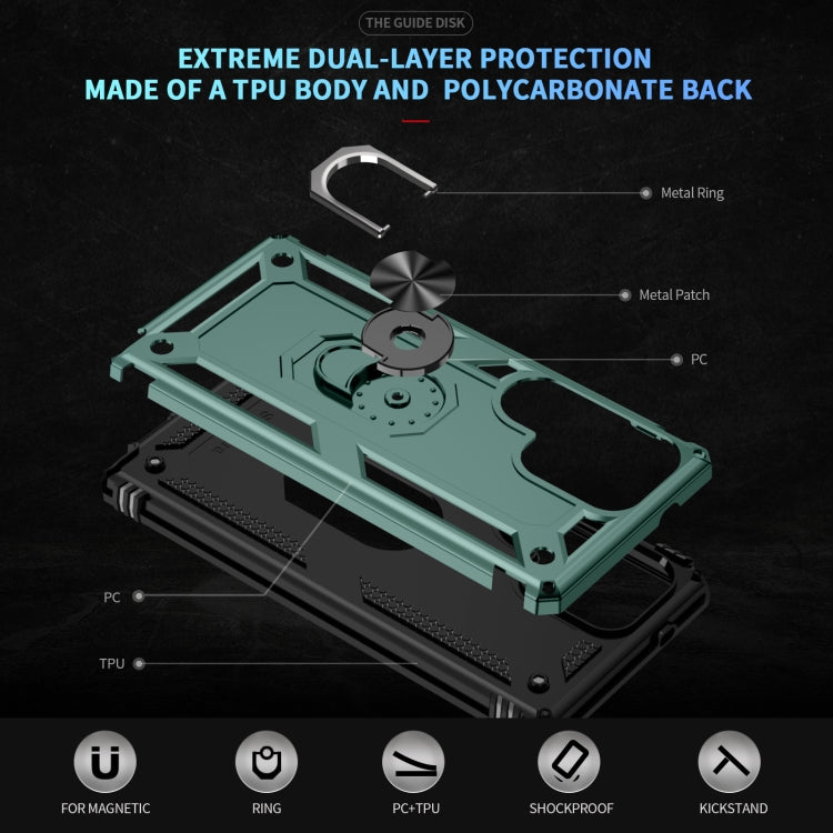 For Samsung Galaxy S25 Ultra 5G Shockproof TPU + PC Phone Case