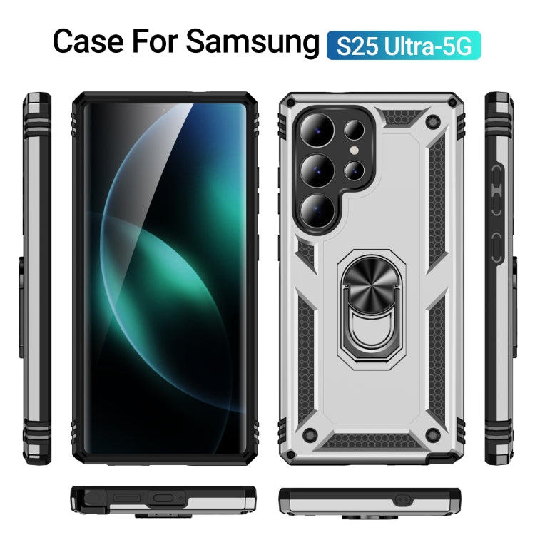 For Samsung Galaxy S25 Ultra 5G Shockproof TPU + PC Phone Case