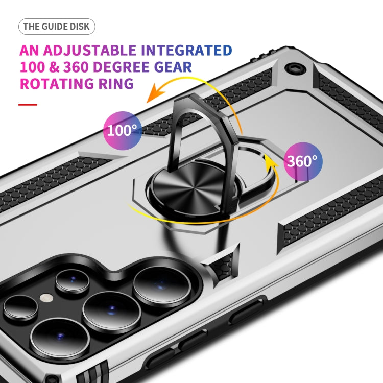 For Samsung Galaxy S25 Ultra 5G Shockproof TPU + PC Phone Case