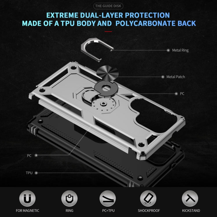 For Samsung Galaxy S25 Ultra 5G Shockproof TPU + PC Phone Case
