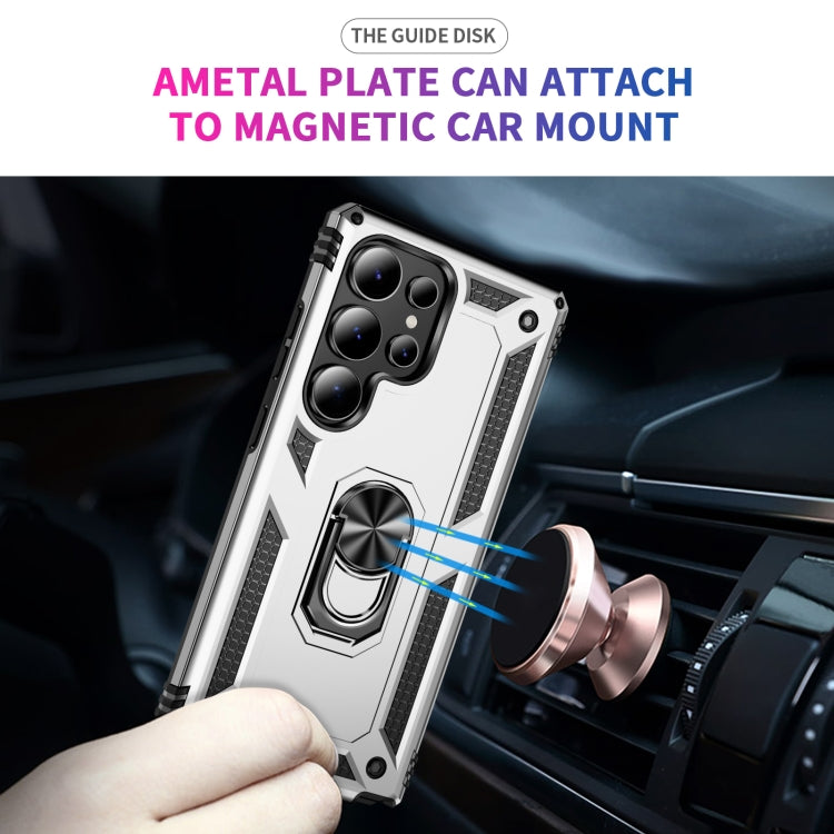 For Samsung Galaxy S25 Ultra 5G Shockproof TPU + PC Phone Case
