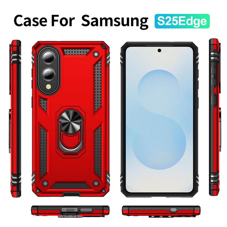 For Samsung Galaxy S25 Edge 5G Shockproof TPU + PC Phone Case