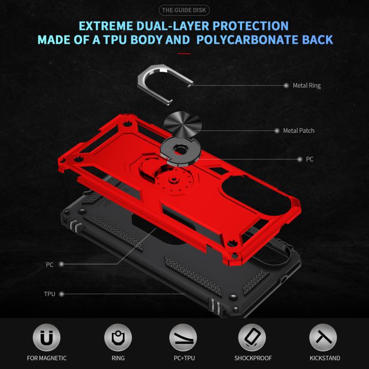 For Samsung Galaxy S25 Edge 5G Shockproof TPU + PC Phone Case