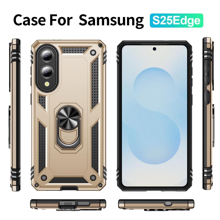For Samsung Galaxy S25 Edge 5G Shockproof TPU + PC Phone Case