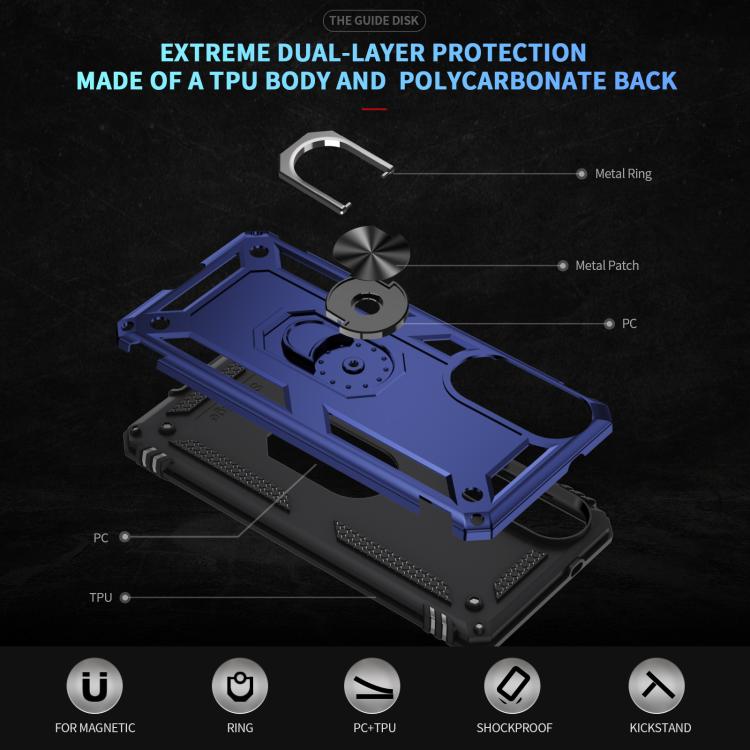 For Samsung Galaxy S25 Edge 5G Shockproof TPU + PC Phone Case