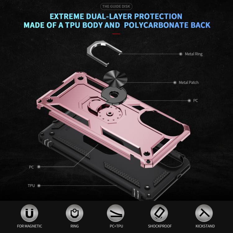 For Samsung Galaxy S25 Edge 5G Shockproof TPU + PC Phone Case