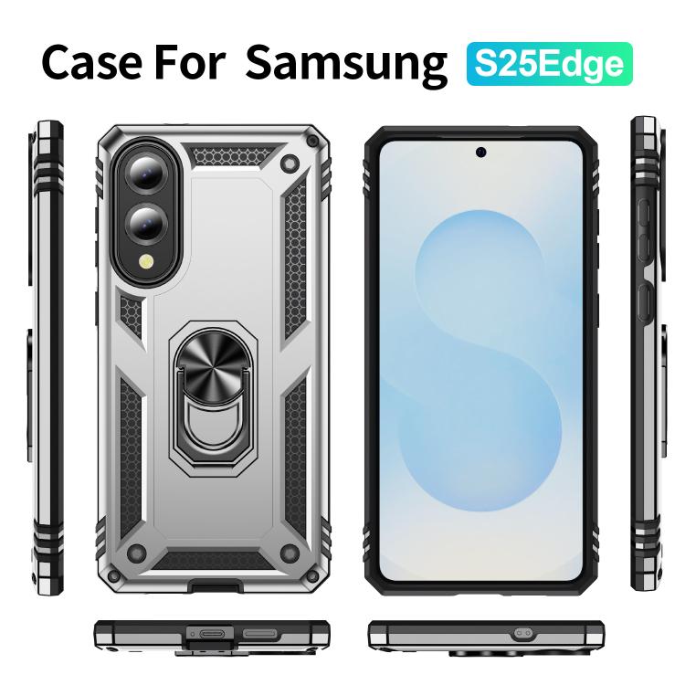 For Samsung Galaxy S25 Edge 5G Shockproof TPU + PC Phone Case