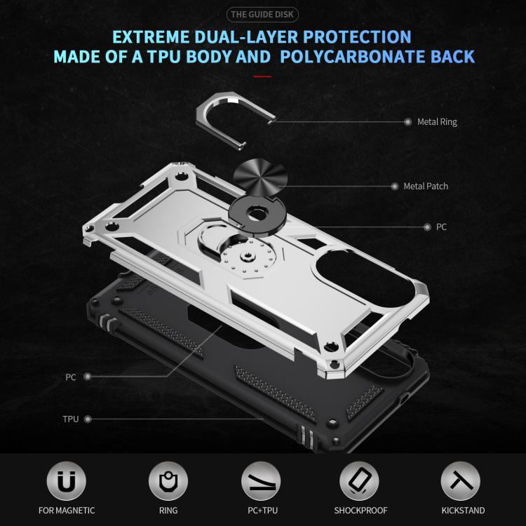 For Samsung Galaxy S25 Edge 5G Shockproof TPU + PC Phone Case