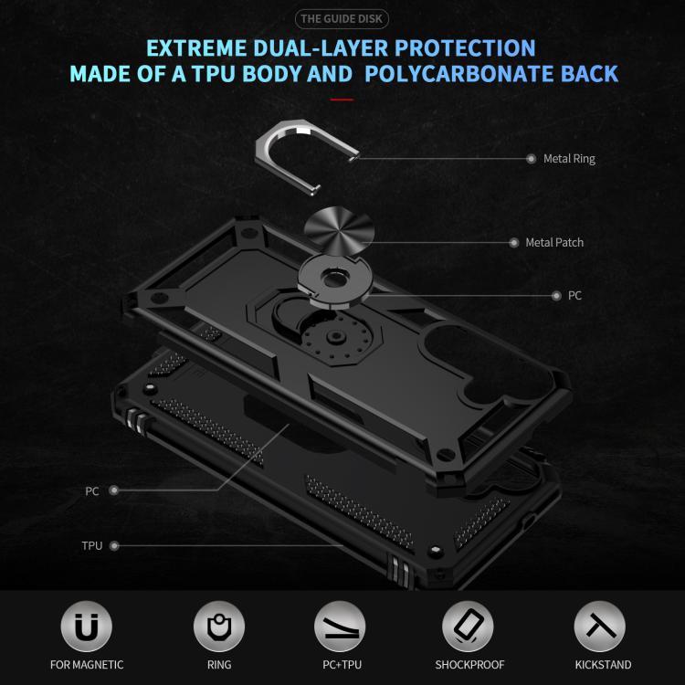 For Samsung Galaxy S25 FE 5G Shockproof TPU + PC Phone Case