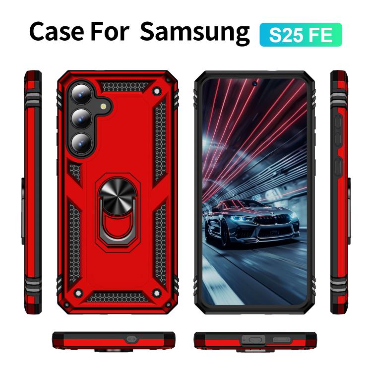 For Samsung Galaxy S25 FE 5G Shockproof TPU + PC Phone Case