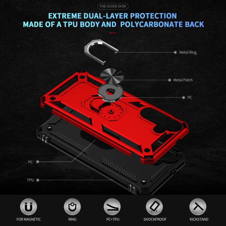 For Samsung Galaxy S25 FE 5G Shockproof TPU + PC Phone Case