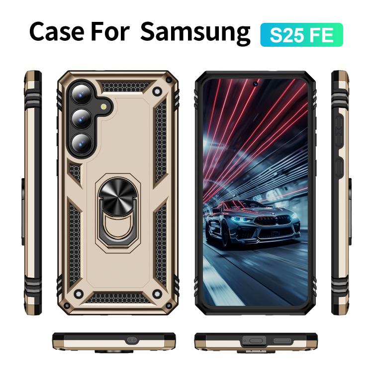 For Samsung Galaxy S25 FE 5G Shockproof TPU + PC Phone Case