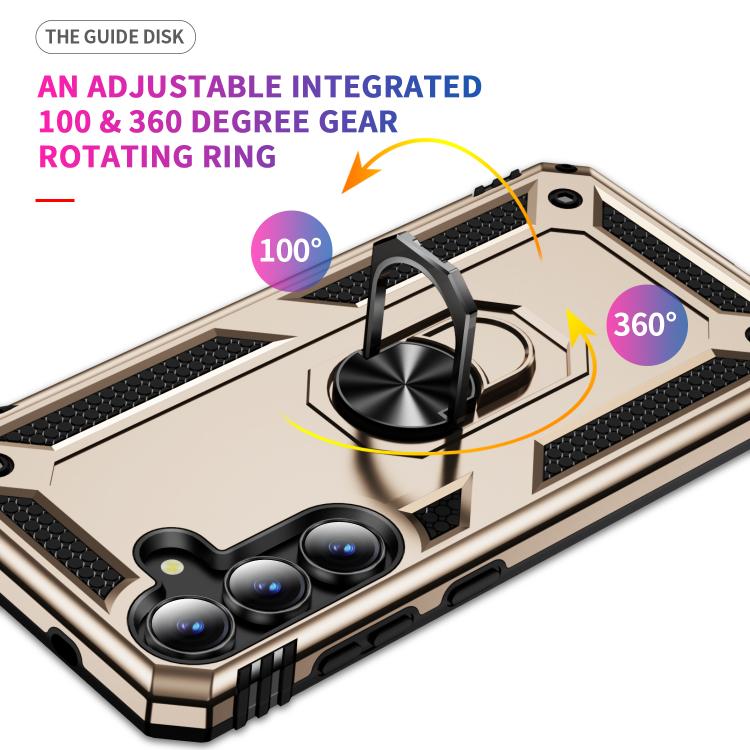 For Samsung Galaxy S25 FE 5G Shockproof TPU + PC Phone Case