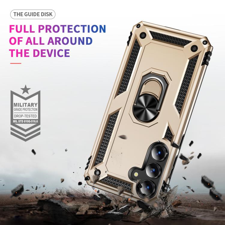 For Samsung Galaxy S25 FE 5G Shockproof TPU + PC Phone Case