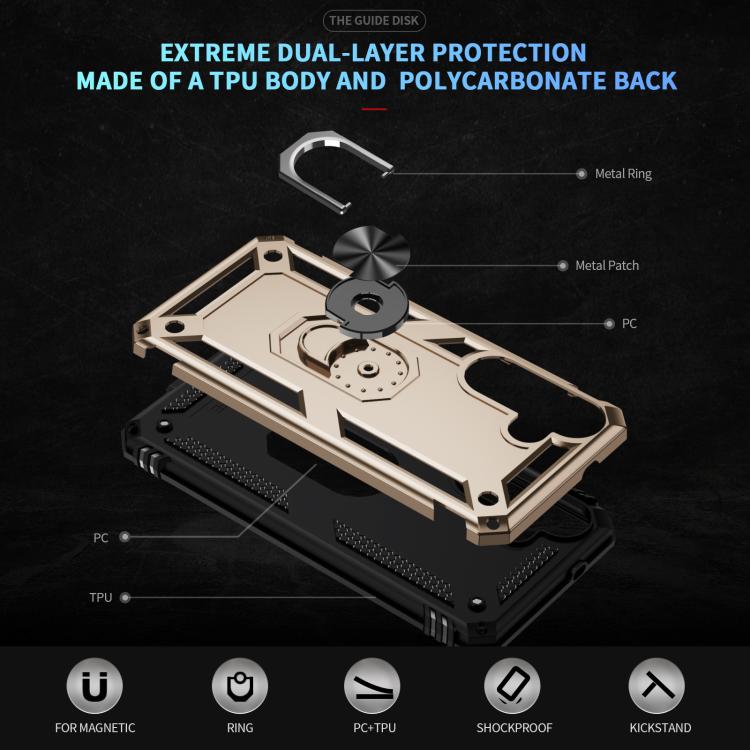 For Samsung Galaxy S25 FE 5G Shockproof TPU + PC Phone Case