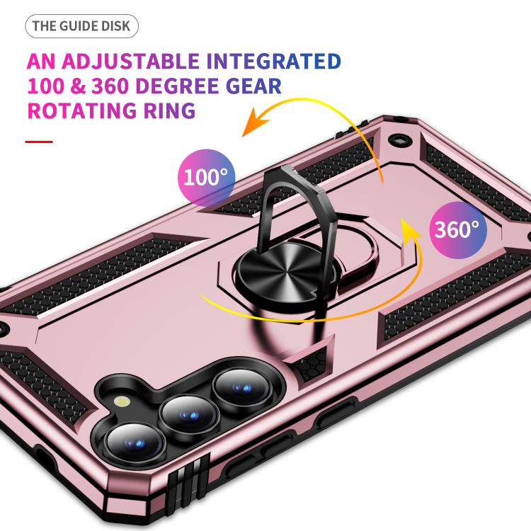 For Samsung Galaxy S25 FE 5G Shockproof TPU + PC Phone Case