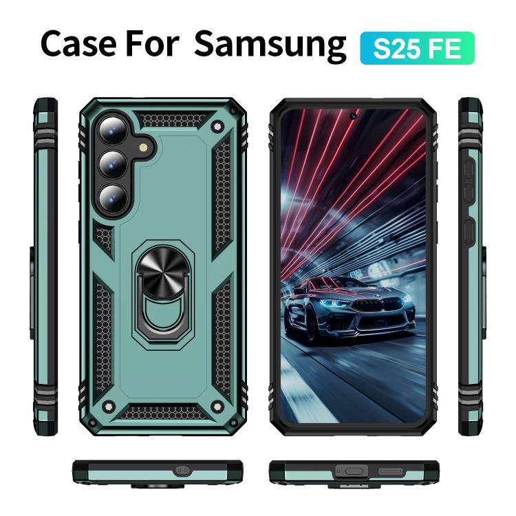 For Samsung Galaxy S25 FE 5G Shockproof TPU + PC Phone Case