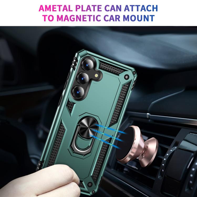 For Samsung Galaxy S25 FE 5G Shockproof TPU + PC Phone Case