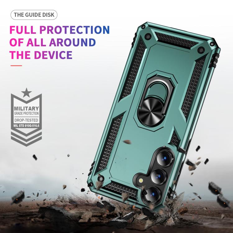 For Samsung Galaxy S25 FE 5G Shockproof TPU + PC Phone Case
