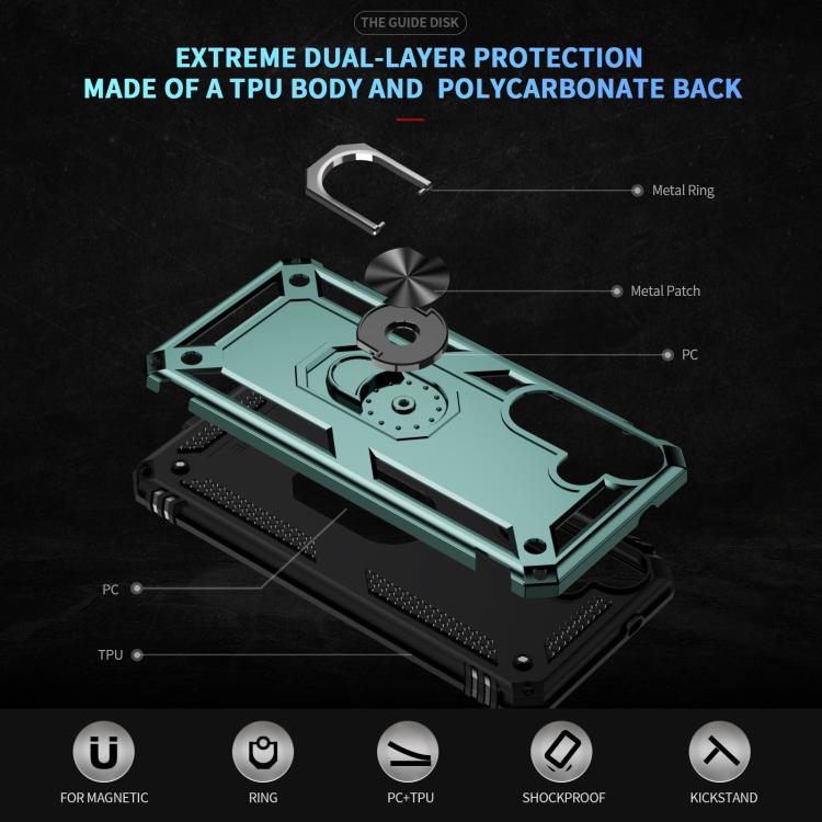 For Samsung Galaxy S25 FE 5G Shockproof TPU + PC Phone Case