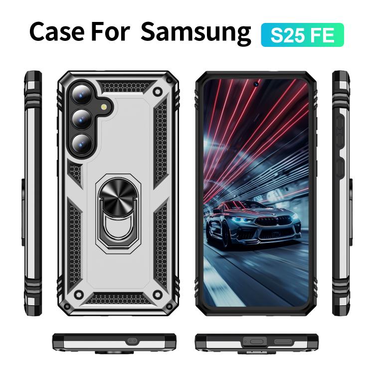 For Samsung Galaxy S25 FE 5G Shockproof TPU + PC Phone Case