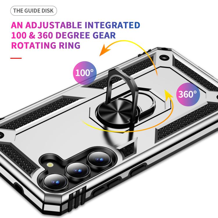 For Samsung Galaxy S25 FE 5G Shockproof TPU + PC Phone Case