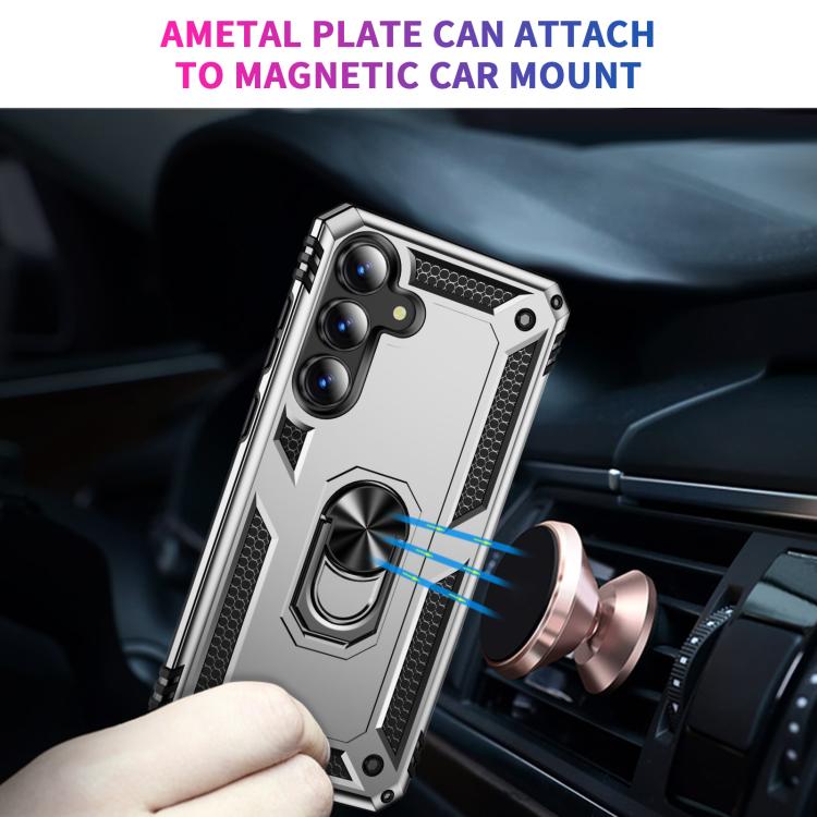 For Samsung Galaxy S25 FE 5G Shockproof TPU + PC Phone Case
