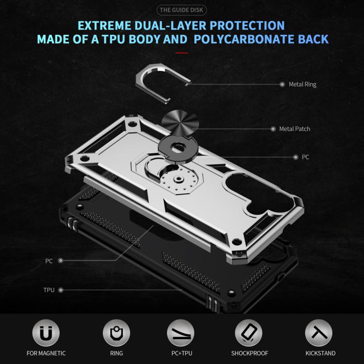 For Samsung Galaxy S25 FE 5G Shockproof TPU + PC Phone Case