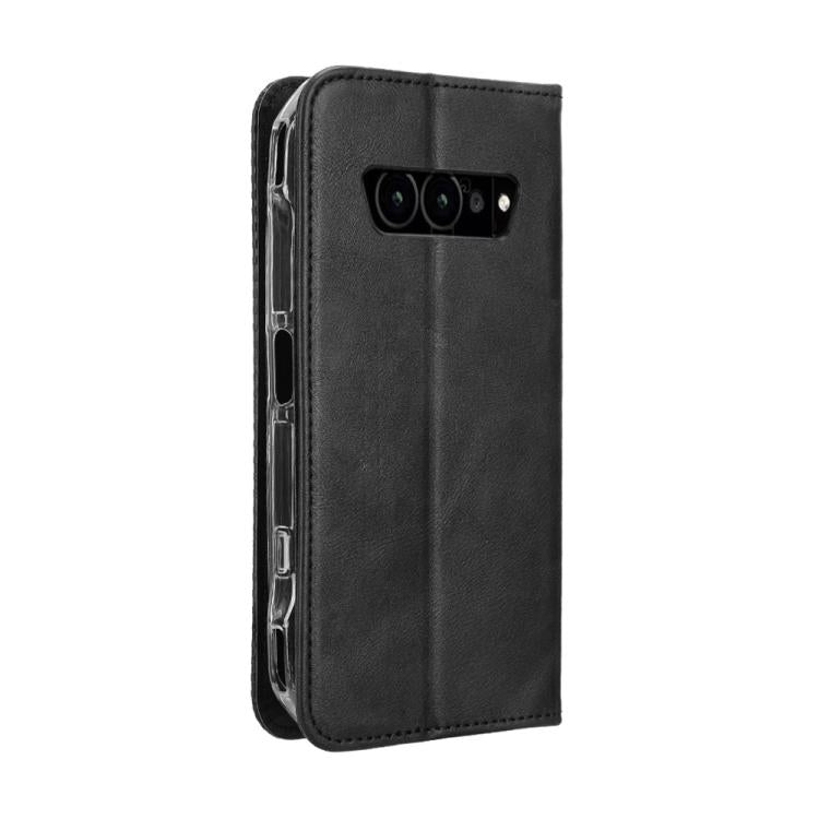 For Kyocera Torque G07 Magnetic Buckle Retro Texture Leather Phone Case