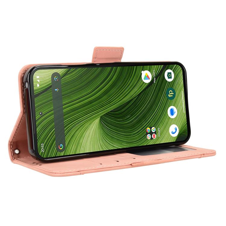 For Fairphone 6 Skin Feel Calf Texture Card Slots Leather Phone Case