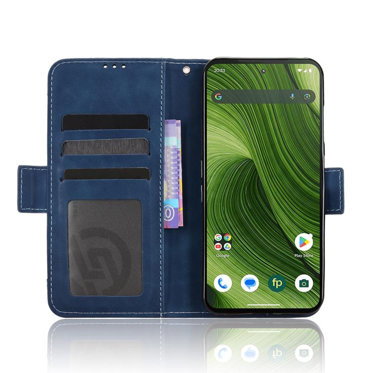 For Fairphone 6 Skin Feel Calf Texture Card Slots Leather Phone Case